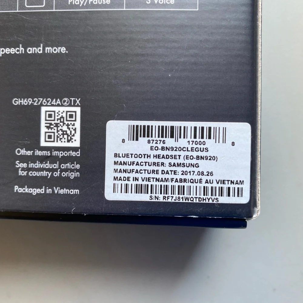 Samsung Level U Pro Wireless Headphones - Vibrant Blue